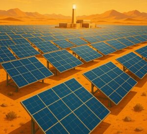 Desert Solar Plant